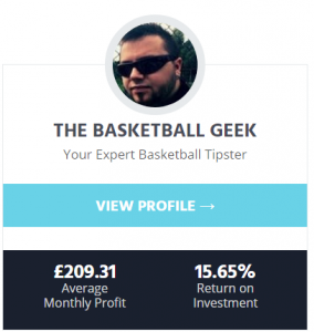 a bettinggods tipster profile